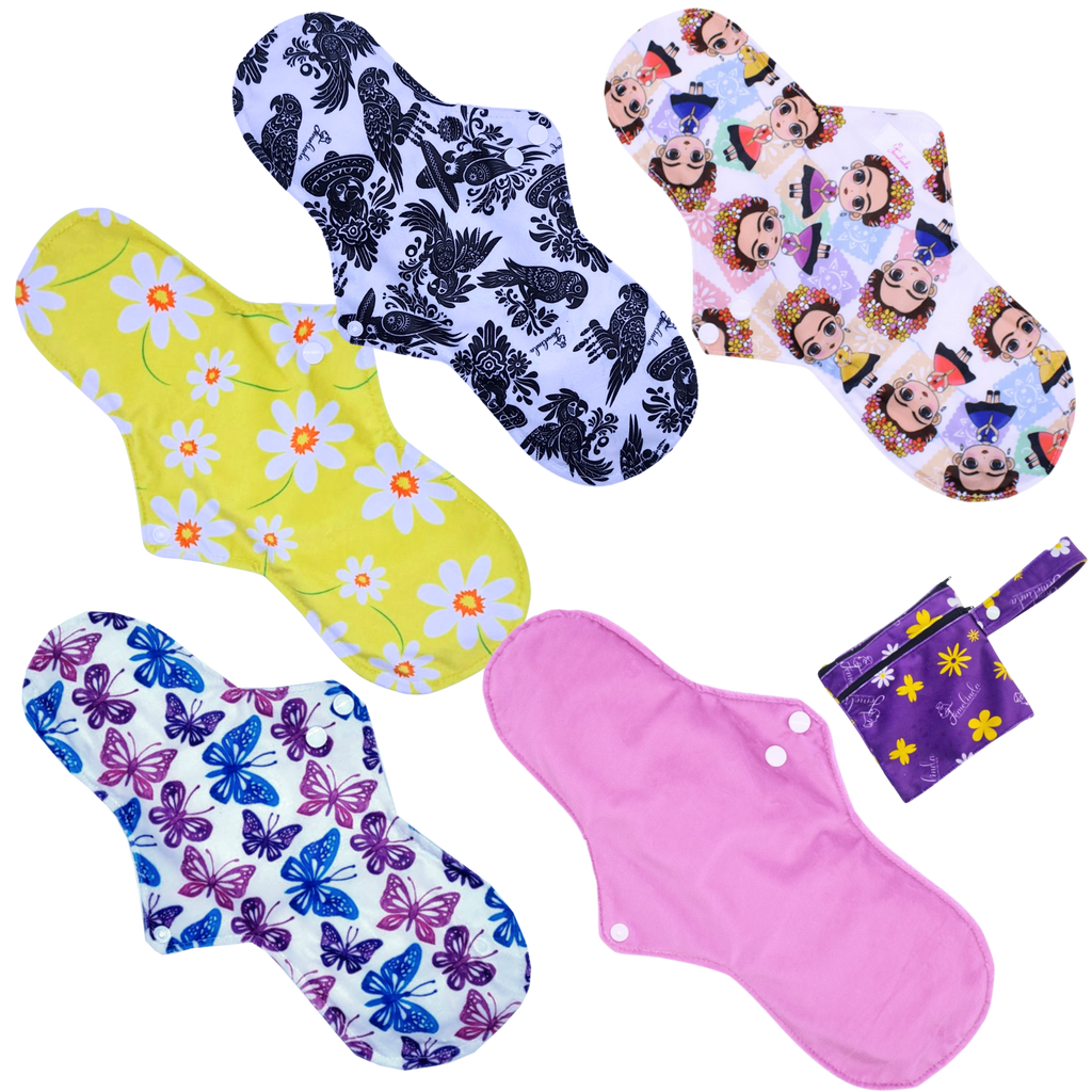 Paquete 5 Nocturnas + Mini Wetbag