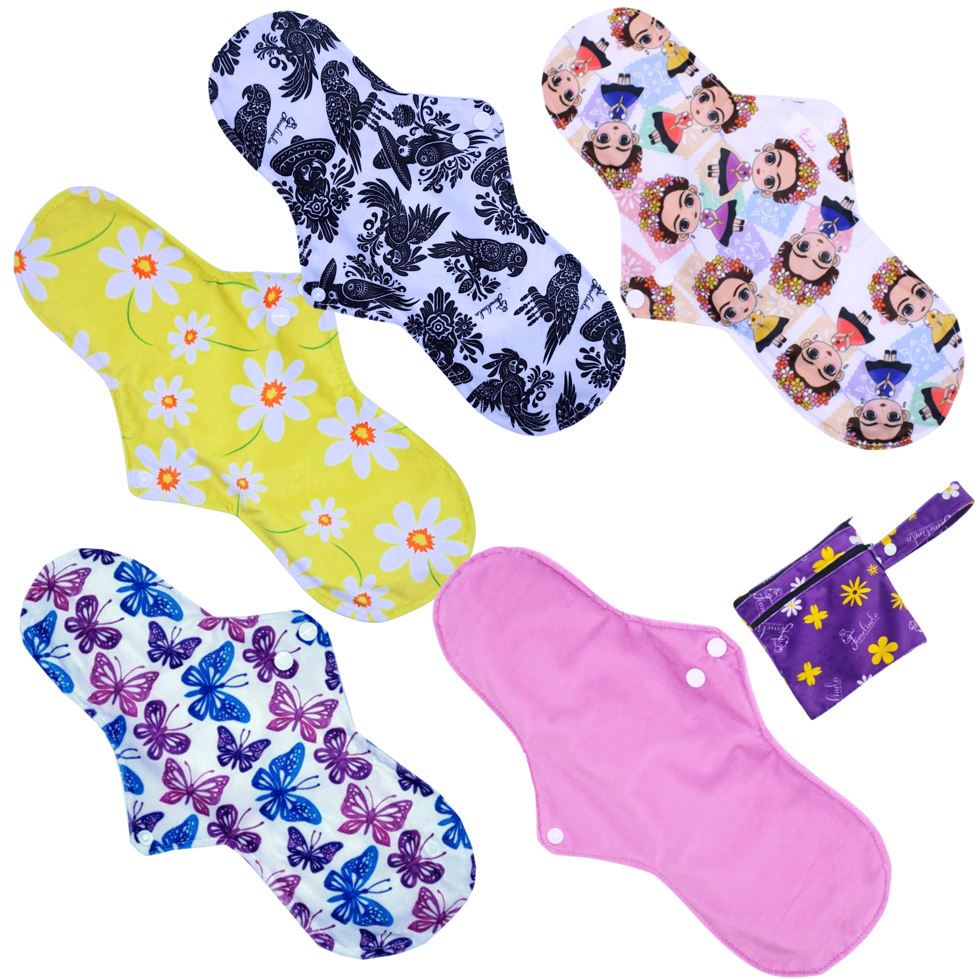 Paquete 5 Nocturnas + Mini Wetbag