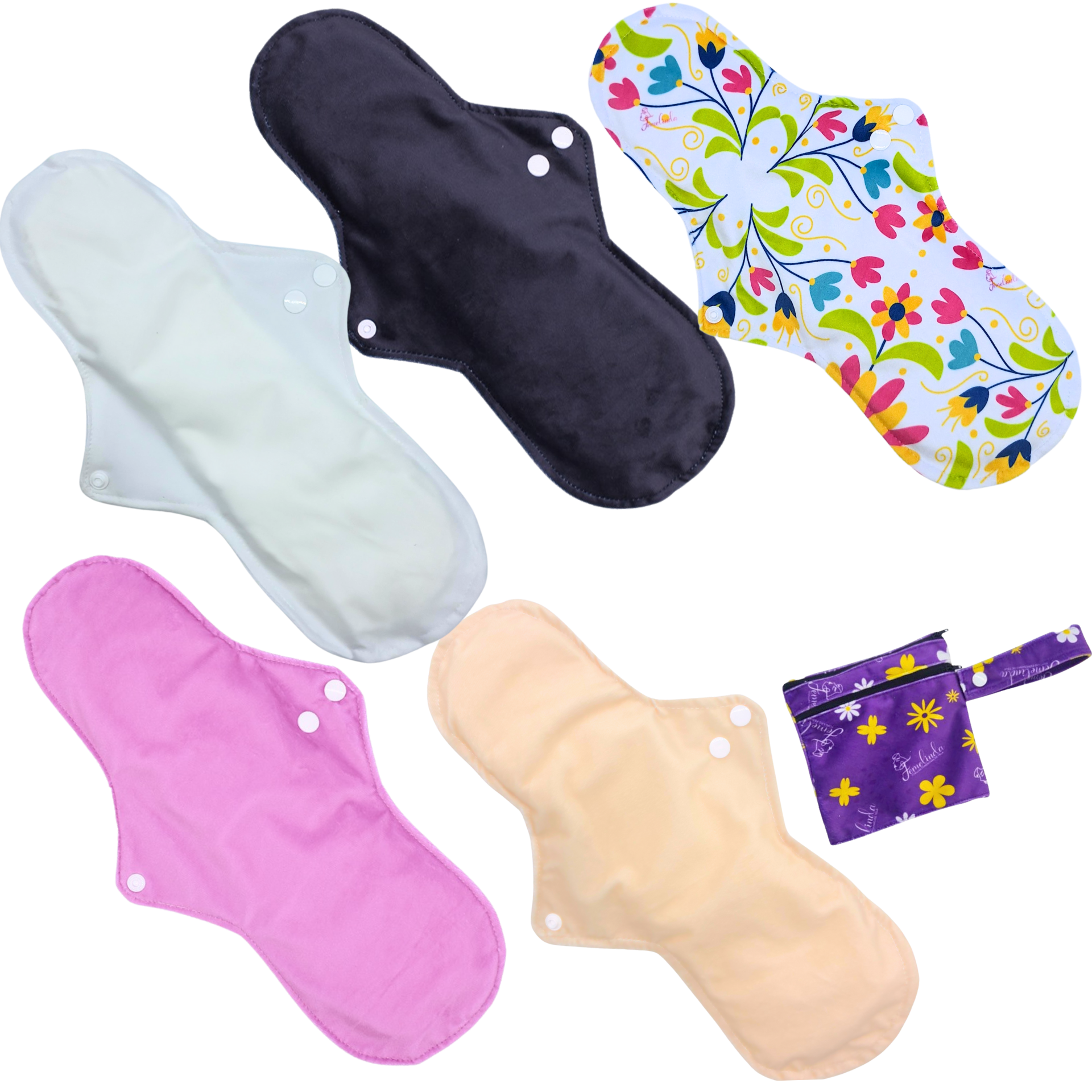 Paquete 5 Nocturnas + Mini Wetbag