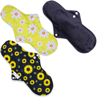 Estampado: Margaritas - Girasoles - Negro